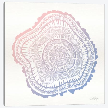 Tree Rings I Canvas Print #CCE260} by Cat Coquillette Art Print