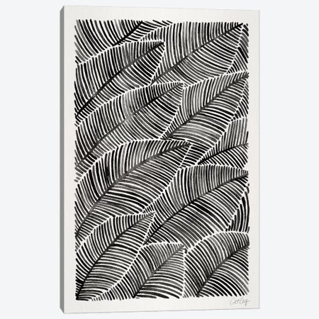 Tropical Leaves I Canvas Print #CCE265} by Cat Coquillette Canvas Wall Art