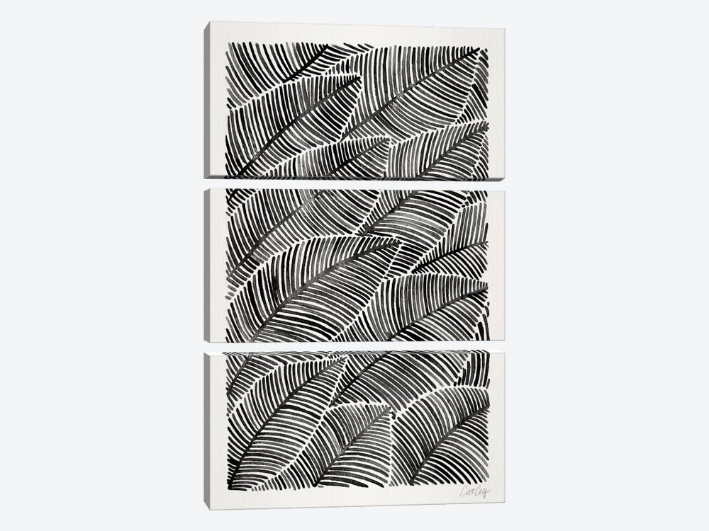 Tropical Leaves I by Cat Coquillette 3-piece Canvas Wall Art