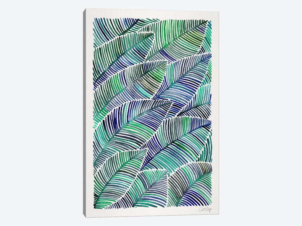 Tropical Leaves II by Cat Coquillette 1-piece Canvas Print