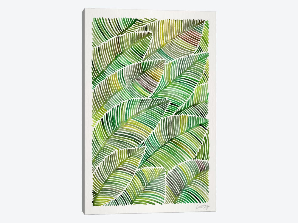 Tropical Leaves IV by Cat Coquillette 1-piece Canvas Art Print
