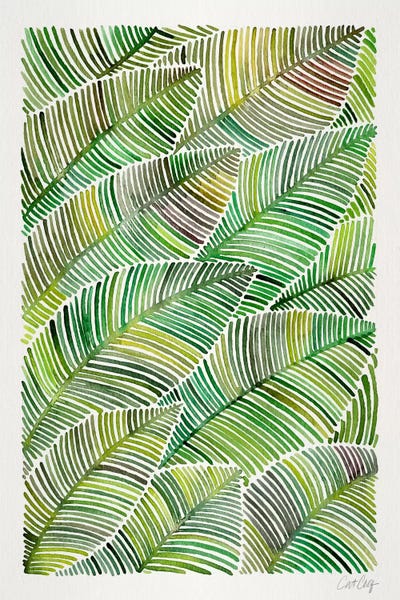 Floral & Botanical Patterns: Tropical Leaves IV by Cat Coquillette