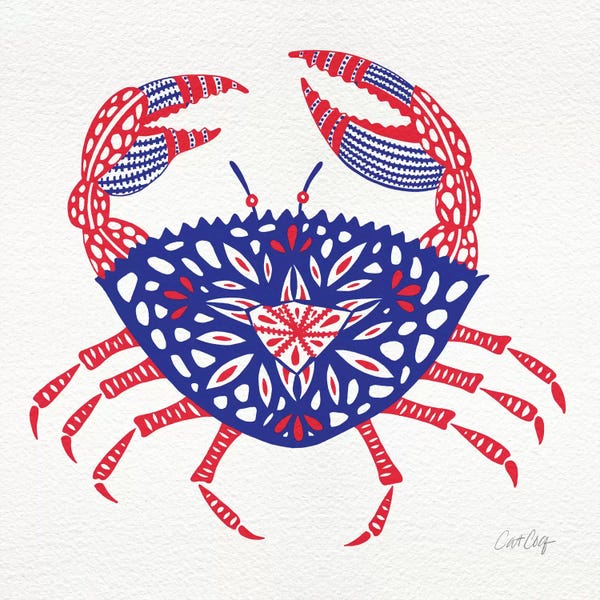 Crabs: America Crab by Cat Coquillette