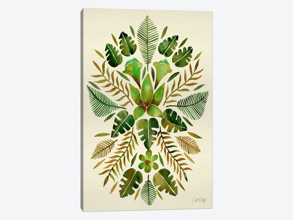 Tropical Symmetry II by Cat Coquillette 1-piece Canvas Artwork