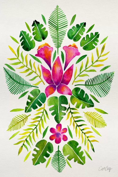 Tropical Symmetry III by Cat Coquillette wall art