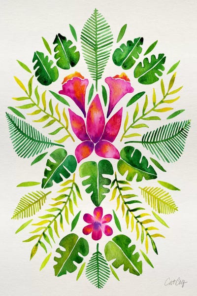 Ferns: Tropical Symmetry III by Cat Coquillette