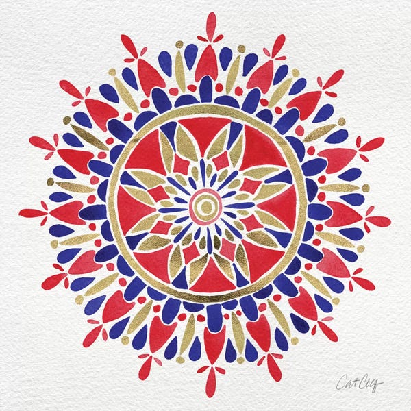 Cat Coquillette: America Mandala by Cat Coquillette