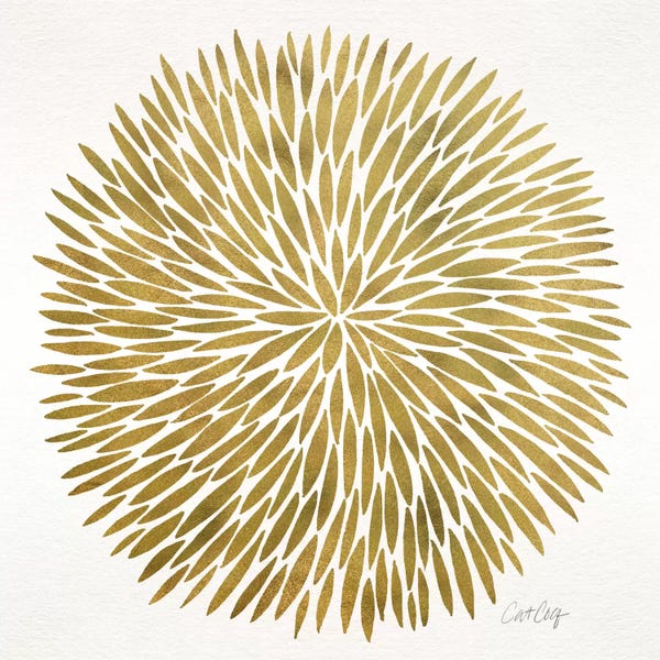 Cat Coquillette: Watercolor Burst II by Cat Coquillette