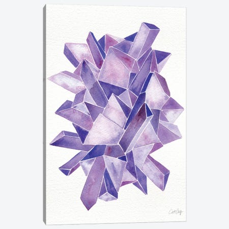 Amethyst Canvas Print #CCE29} by Cat Coquillette Canvas Artwork