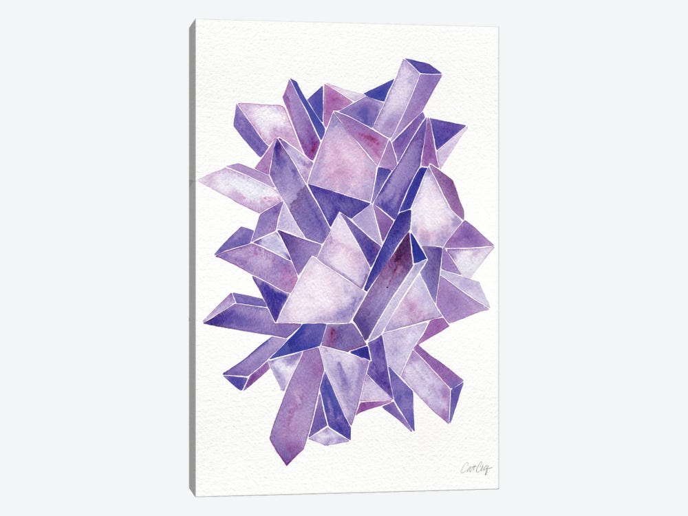 Amethyst by Cat Coquillette 1-piece Canvas Art