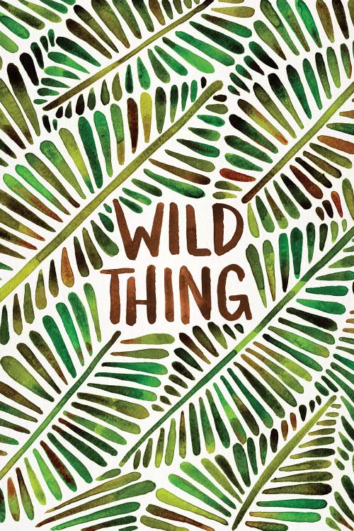 Wild Thing, Green by Cat Coquillette wall art