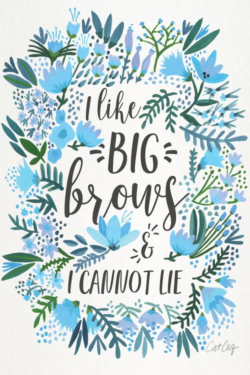 Big Brows II by Cat Coquillette wall art