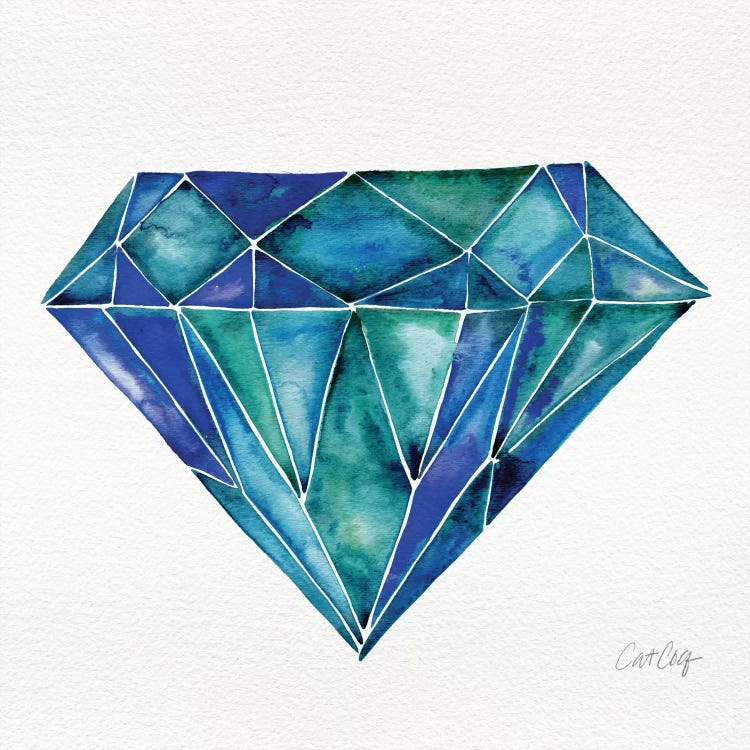 Aquamarine by Cat Coquillette wall art