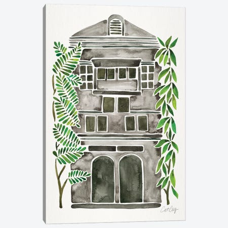 Black House Canvas Print #CCE323} by Cat Coquillette Canvas Art