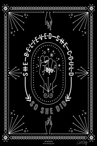 Cat Coquillette: Black She Believed by Cat Coquillette