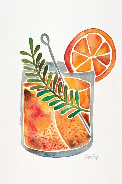 Minimalist Décor: Blood Orange Tequila Sunrise by Cat Coquillette