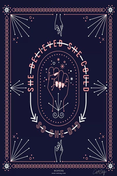 Cat Coquillette: Blush Denim She Believed by Cat Coquillette
