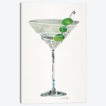 Dirty Martini Canvas Print #CCE358} by Cat Coquillette Canvas Print