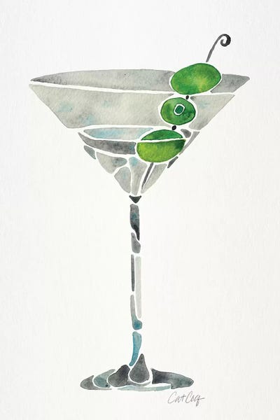 Minimalist Décor: Dirty Martini by Cat Coquillette