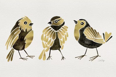 Gold Finches by Cat Coquillette canvas print