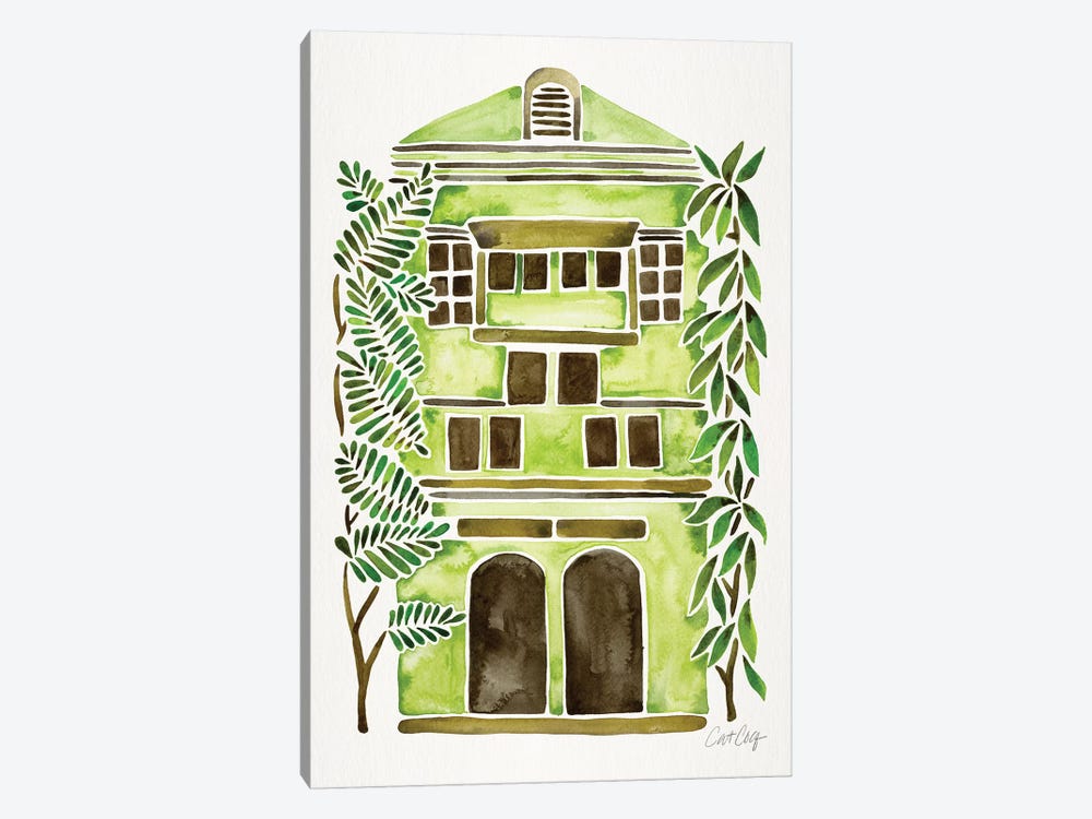 Lime House by Cat Coquillette 1-piece Canvas Wall Art