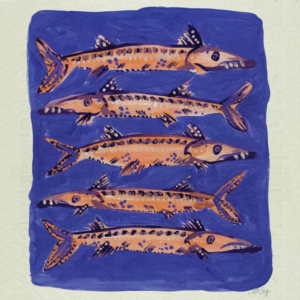 Blue: Barracuda Blue by Cat Coquillette