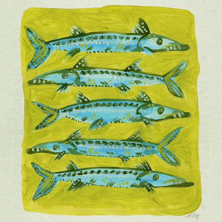 Barracuda Yellow by Cat Coquillette wall art