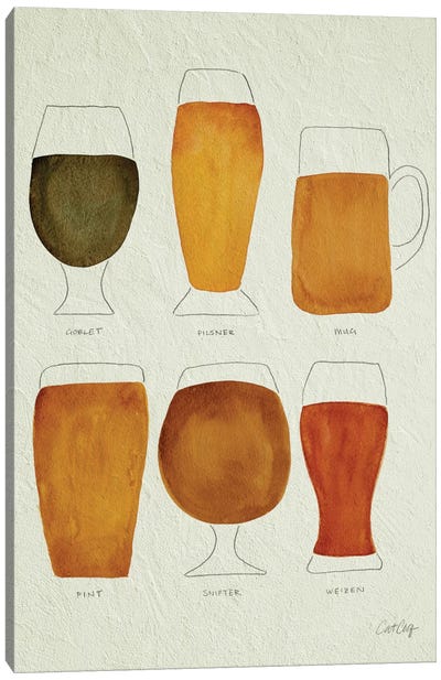 Beer Canvas Art Print - Beer Art