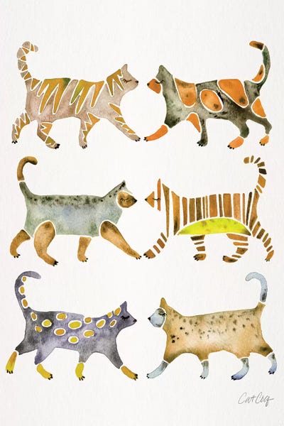 Cat Coquillette: Yellow Cat Collection by Cat Coquillette