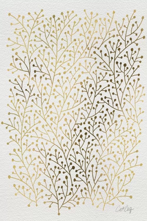 Berry Branches Gold
