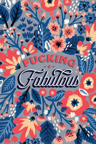 Cat Coquillette: Denim Coral - Fucking Fabulous by Cat Coquillette