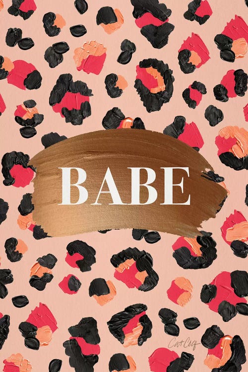 Hot Pink - Babe by Cat Coquillette wall art