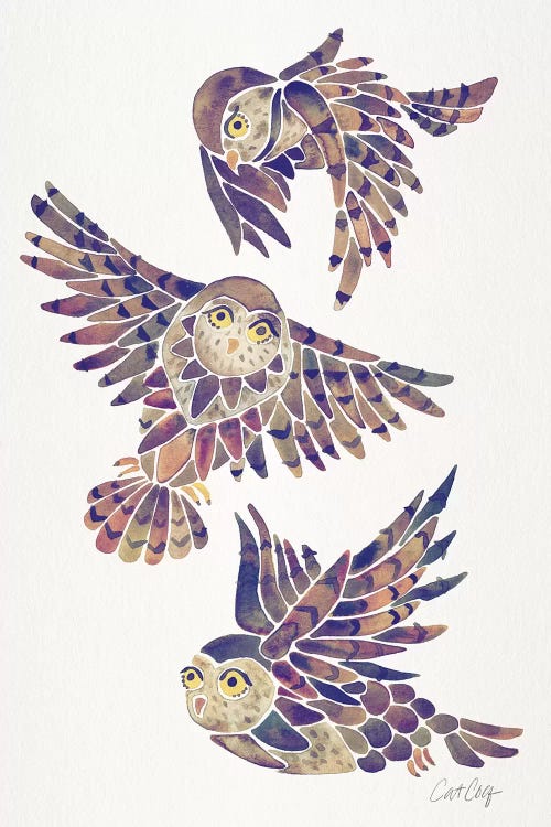 Mauve - Owls