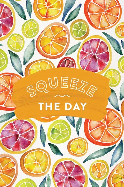 Pop Art Kitchen: Multi-Squeeze The Day by Cat Coquillette