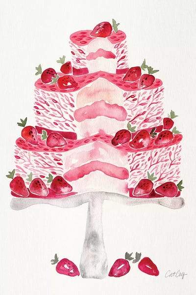 Cat Coquillette: Strawberry Short Cake by Cat Coquillette