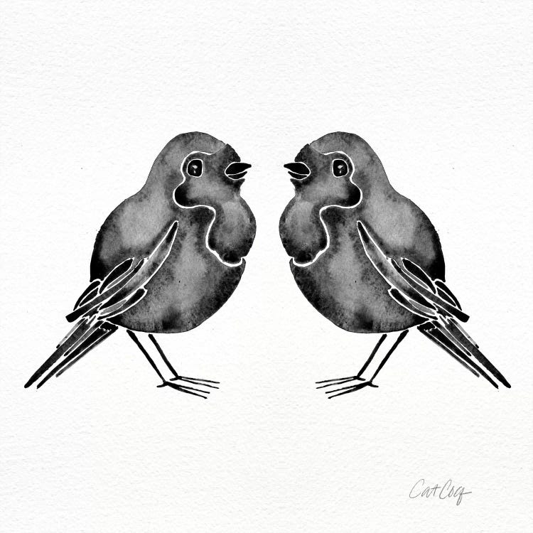 Black Birds by Cat Coquillette wall art