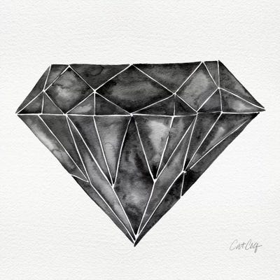 Black Diamond by Cat Coquillette canvas print