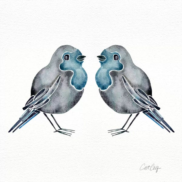 Cat Coquillette: Blue Birds by Cat Coquillette