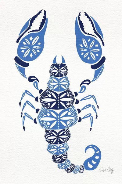 Scorpions: Blues Scorpion by Cat Coquillette