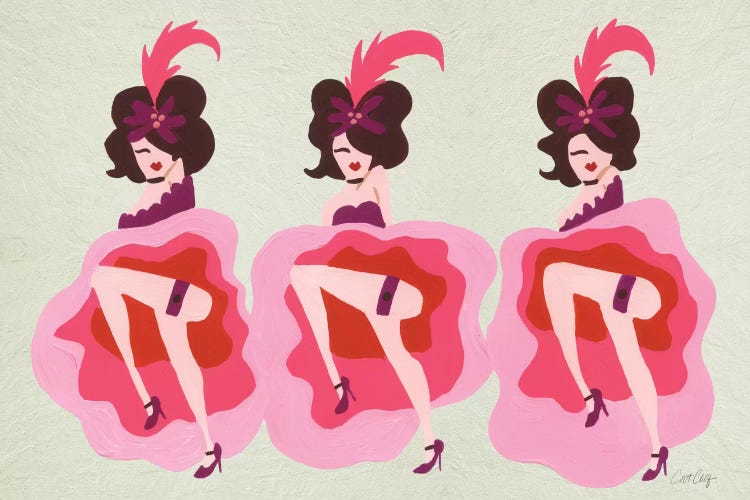 Cancan Cream by Cat Coquillette wall art