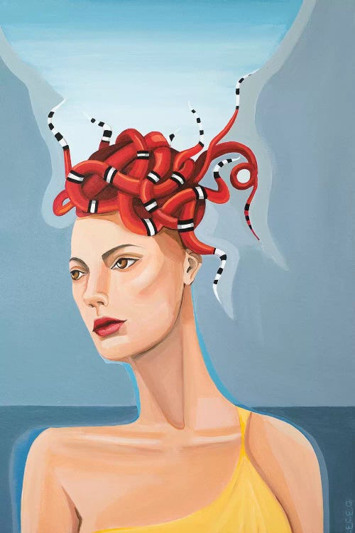 Kingston Medusa by CeCe Guidi wall art
