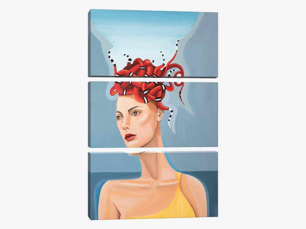 Kingston Medusa by CeCe Guidi 3-piece Canvas Print