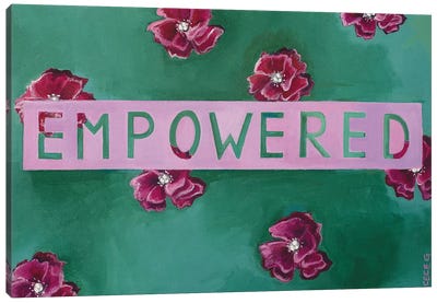 Empowered Canvas Art Print - Find Your Voice