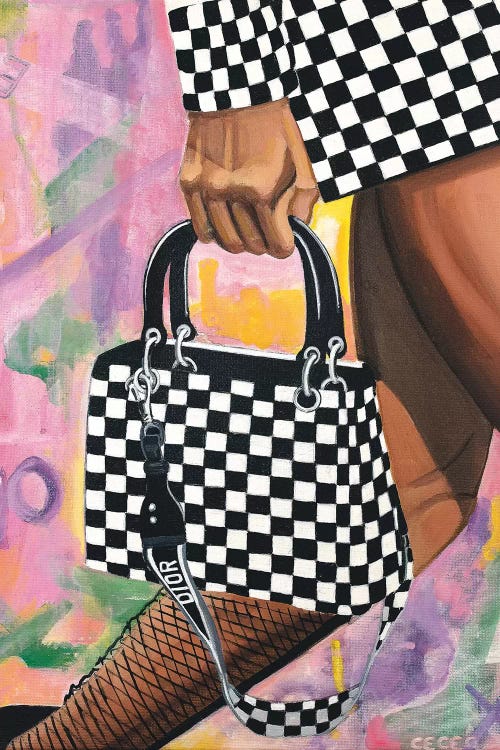 Checkered Lady Dior Bag