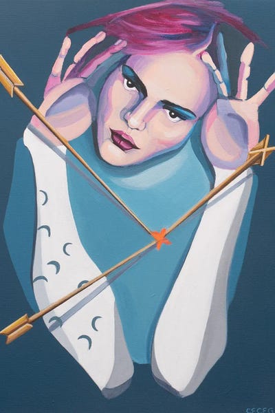 Arrows: Woman With Arrows by CeCe Guidi