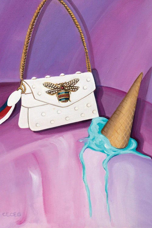 Gucci Pearl Bee Bag