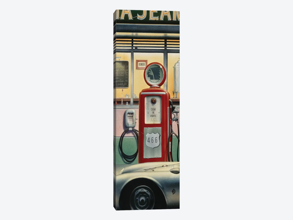 Destiny Highway, Car Crop by Chris Consani 1-piece Canvas Print