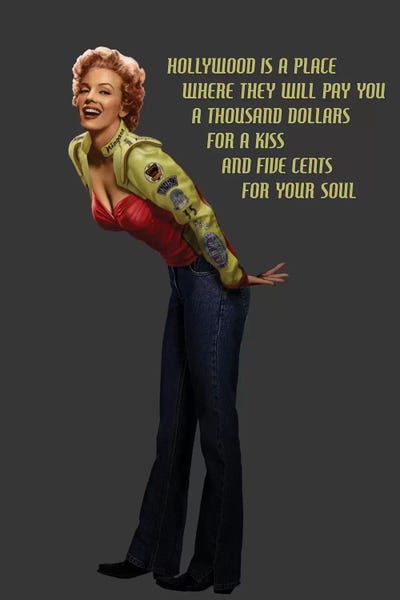 Chris Consani: Eternal Speedway Marilyn by Chris Consani