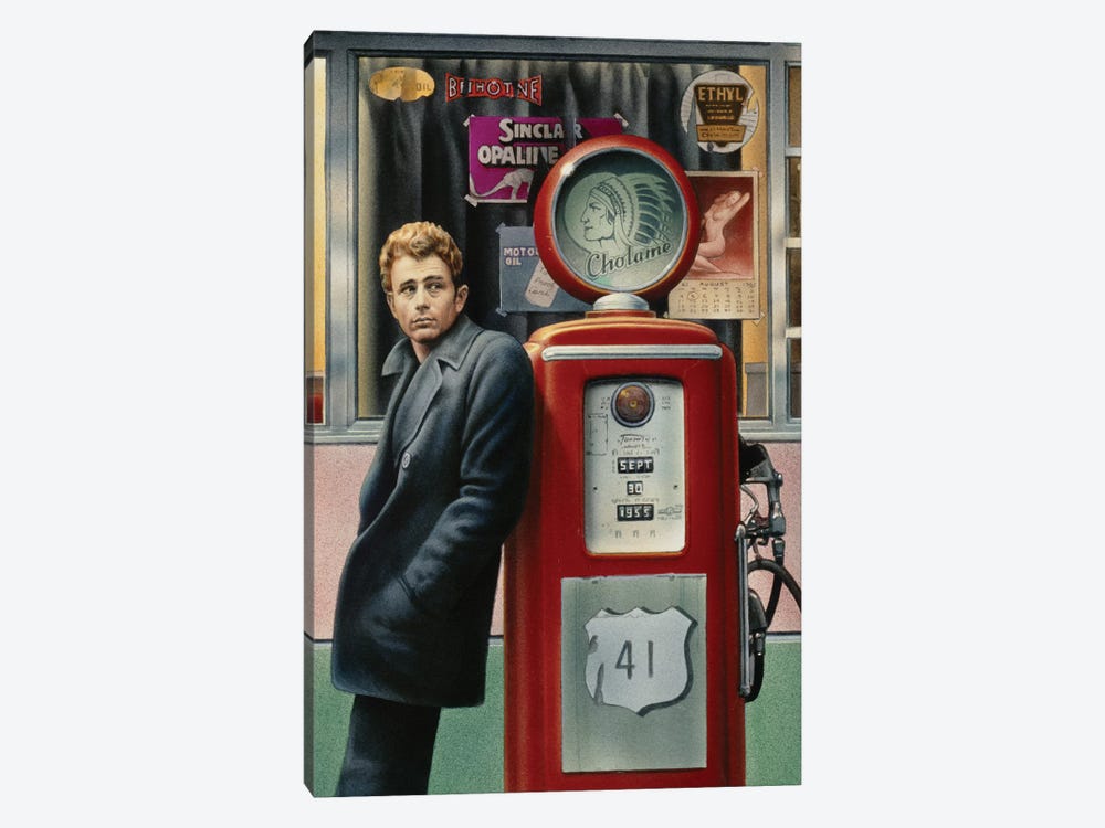 James Dean by Chris Consani 1-piece Canvas Art