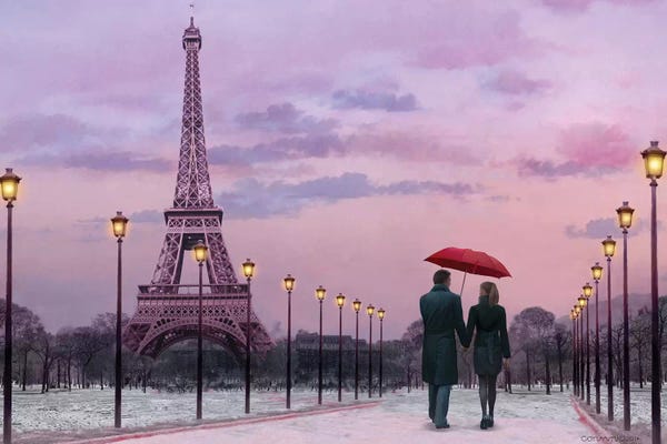 Umbrellas: Red Umbrella by Chris Consani